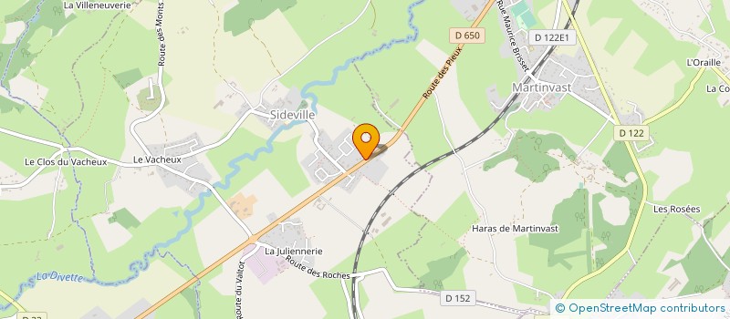 localisation de l'entreprise SCI RHORCHI  SIDEVILLE