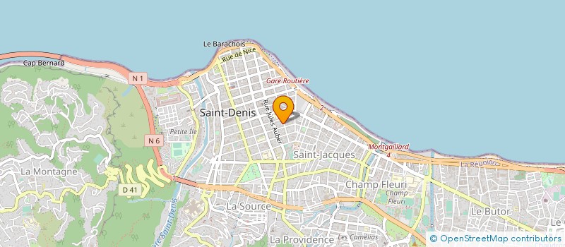 localisation de l'entreprise SCI RHYM à SAINT-DENIS