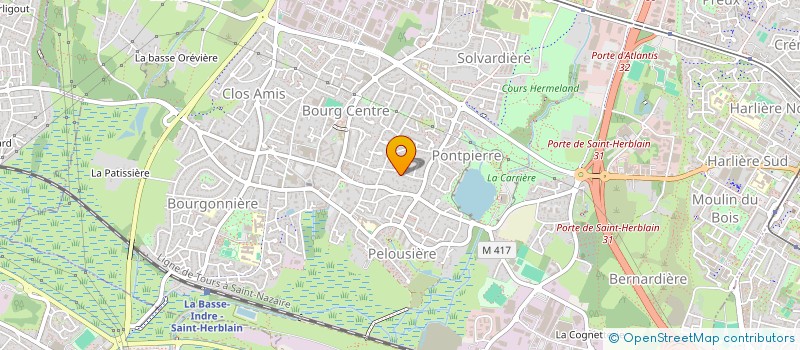 localisation de l'entreprise SCI RHYNO  SAINT-HERBLAIN