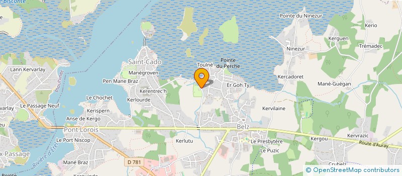 localisation de l'entreprise SCI RIA PLEIN AIR  BELZ