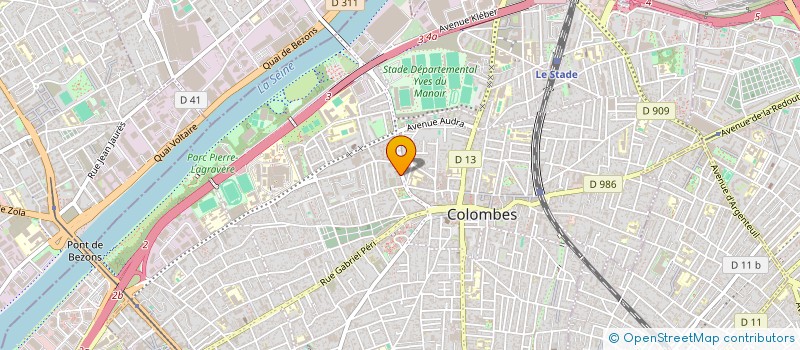 localisation de l'entreprise SCI RIACHOS à COLOMBES