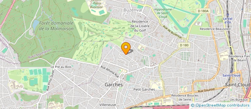 localisation de l'entreprise SCI  RIALDO à GARCHES