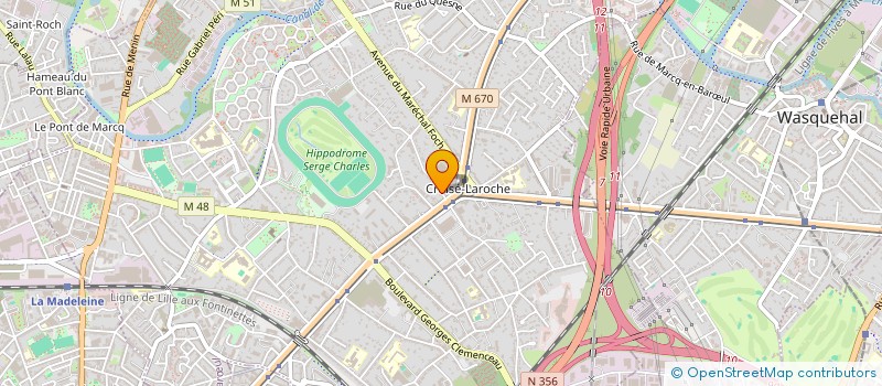 localisation de l'entreprise SCI RIANDERIE DENTAIRE à MARCQ-EN-BARŒUL
