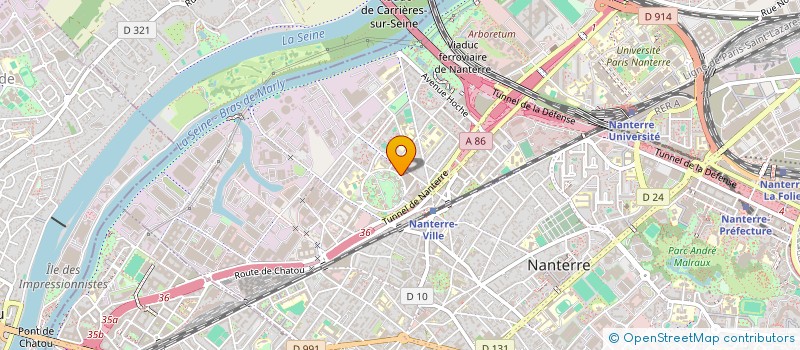 localisation de l'entreprise SCI RIANE DABAJ  NANTERRE