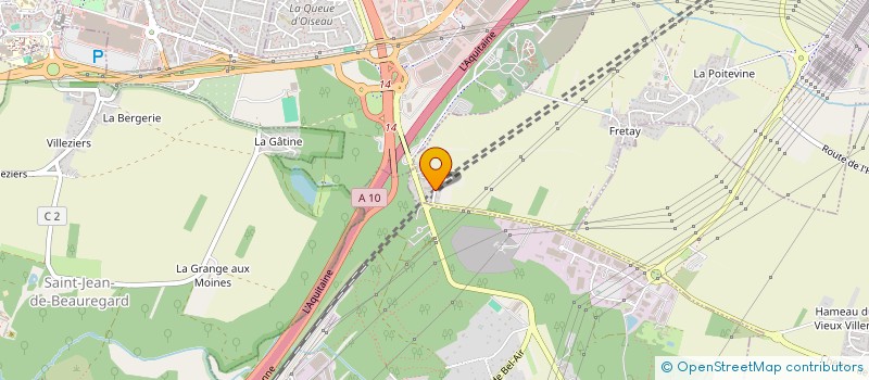 localisation de l'entreprise SCI RIB IMMO  VILLEJUST