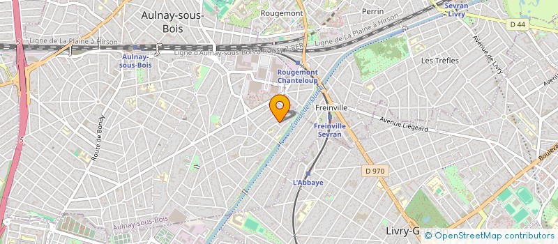 localisation de l'entreprise SCI RIBBA à AULNAY SOUS BOIS