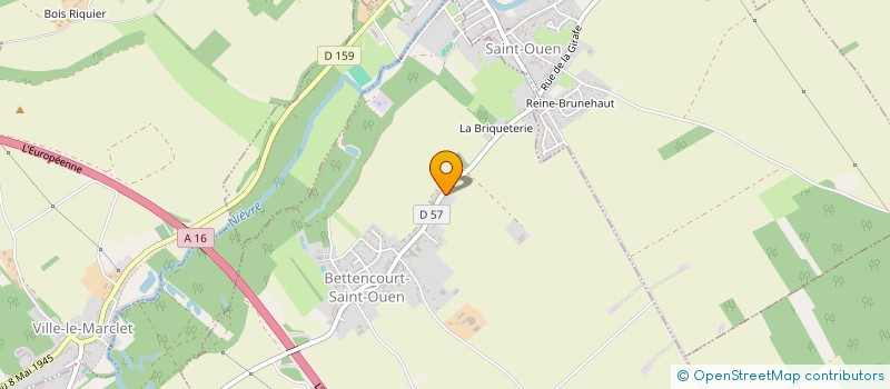 localisation de l'entreprise SCI RIBEIRO  BETTENCOURT-SAINT-OUEN