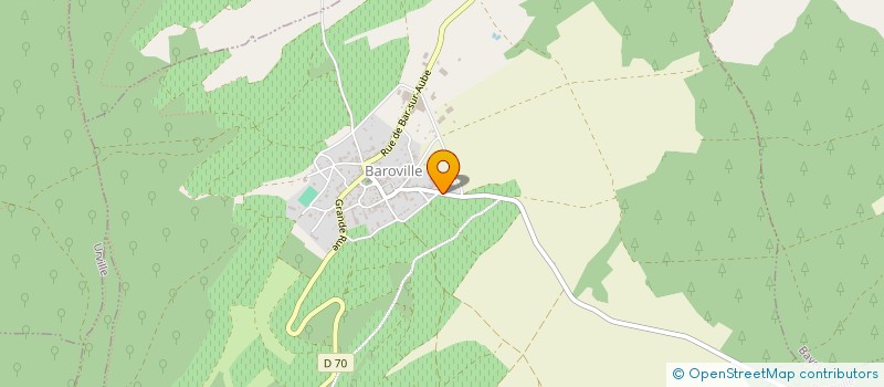 localisation de l'entreprise SCI RIBENBENE à BAROVILLE