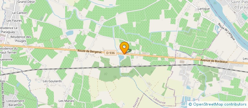 localisation de l'entreprise SCI RIBERA  SAINT-AVIT-SAINT-NAZAIRE