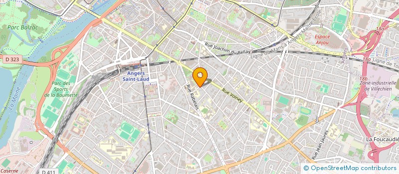 localisation de l'entreprise SCI RIBLAIRE à ANGERS