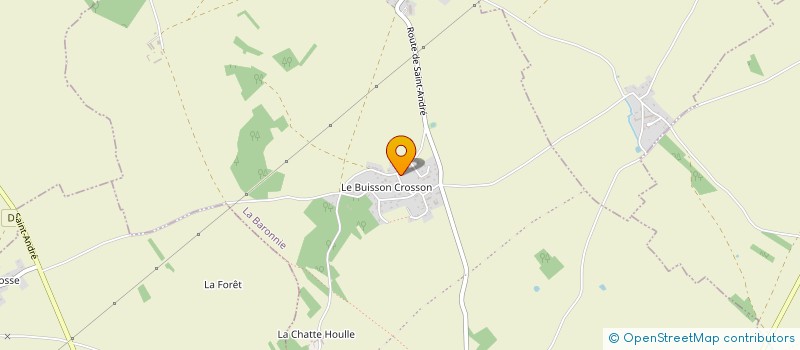 localisation de l'entreprise SCI RIBOT  LA BARONNIE