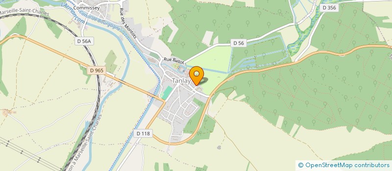 localisation de l'entreprise SCI RIC ET CE  TANLAY