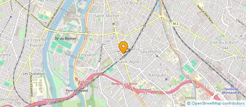 localisation de l'entreprise SCI RIC JED à TOULOUSE
