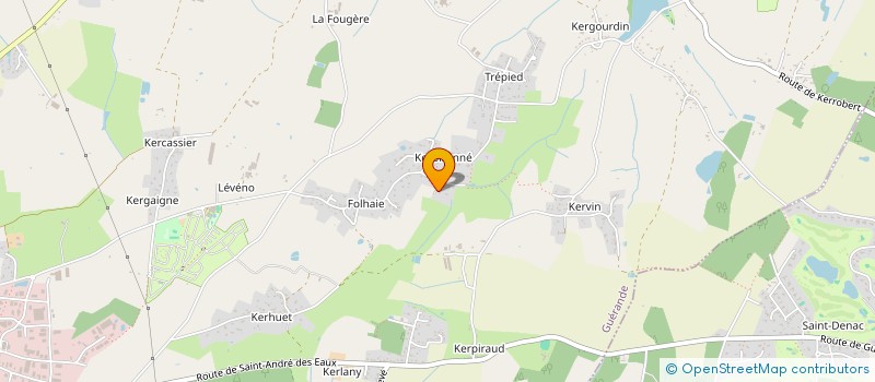 localisation de l'entreprise SCI RICA  GUERANDE