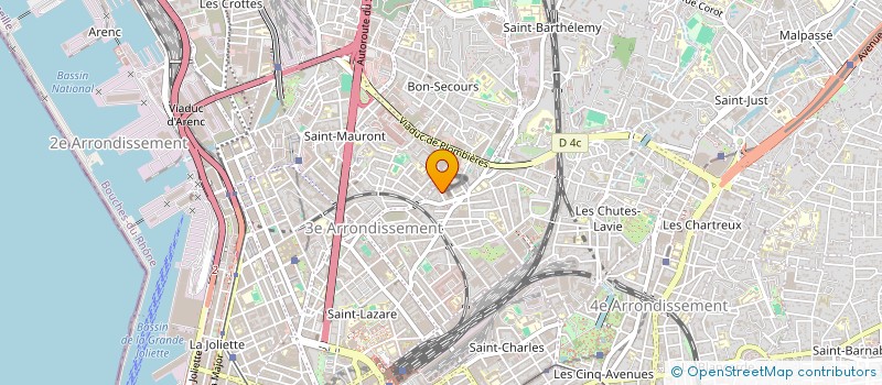 localisation de l'entreprise SCI RICARD II  MARSEILLE
