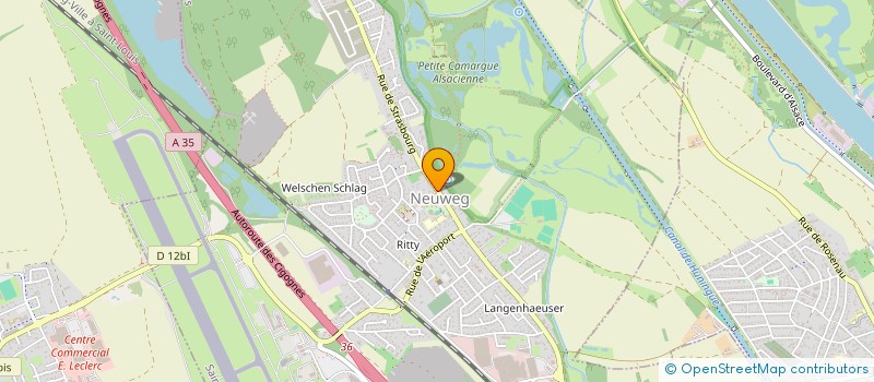 localisation de l'entreprise SCI RICARDO  SAINT-LOUIS