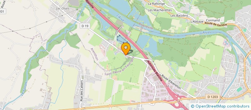 localisation de l'entreprise SCI RICCI LA BELLE VIE  ARENTHON