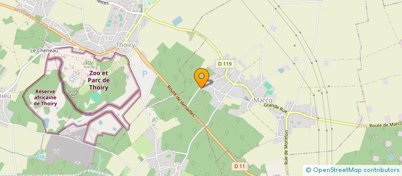 localisation de l'entreprise SCI RICCIOTTI  MARCQ