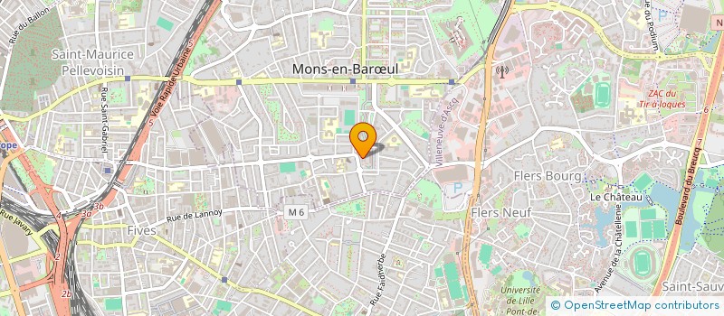 localisation de l'entreprise SCI RICHALLYN  MONS-EN-BARUL