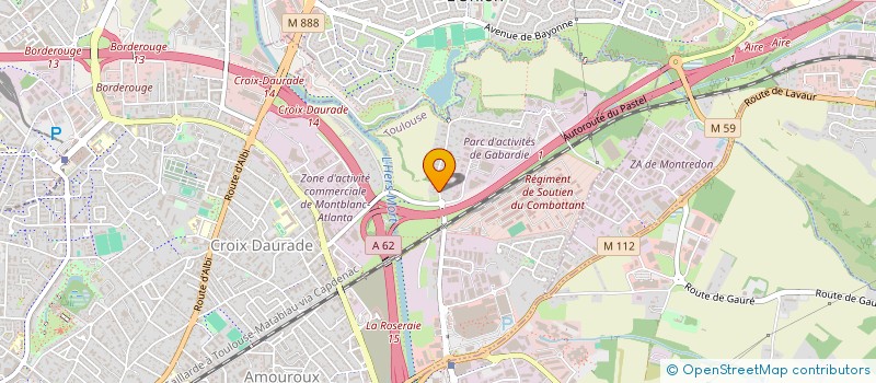localisation de l'entreprise SCI RICHARD  TOULOUSE