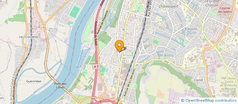 localisation de l'entreprise SCI RICHARD à VALENCE