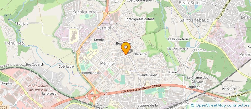 localisation de l'entreprise SCI RICHARD à VANNES