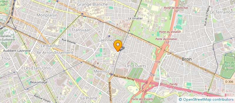 localisation de l'entreprise SCI RICHARD  LYON