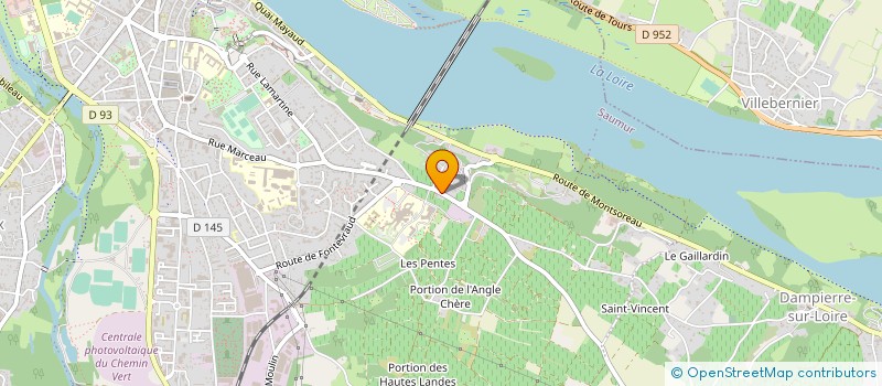 localisation de l'entreprise SCI RICHARD  SAUMUR