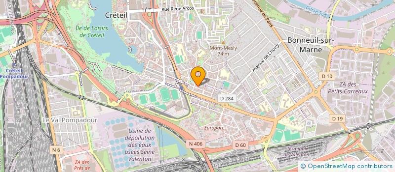 localisation de l'entreprise SCI RICHARD à CRETEIL