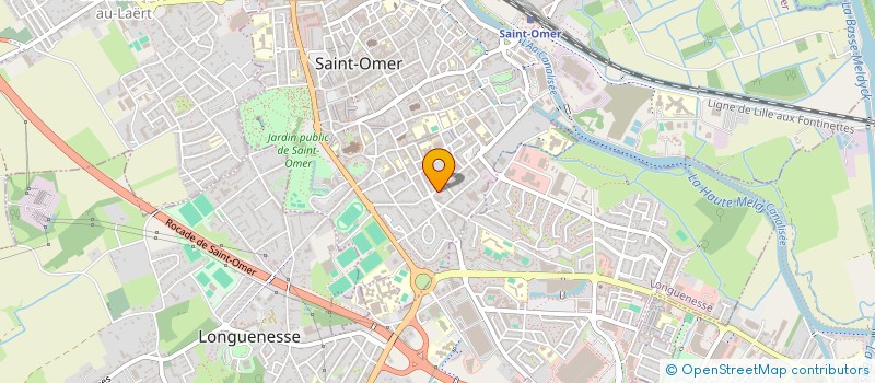 localisation de l'entreprise SCI RICHARD  SAINT-OMER