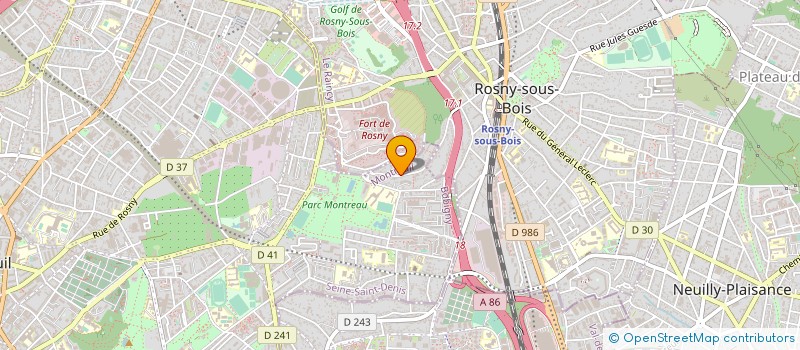 localisation de l'entreprise SCI RICHARD à MONTREUIL