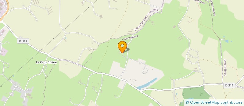 localisation de l'entreprise SCI RICHARD  LA POSSONNIERE