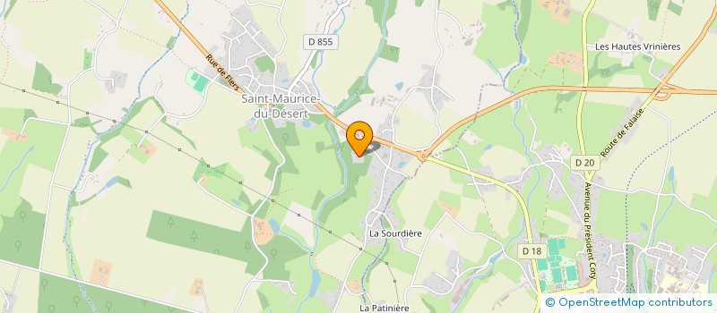 localisation de l'entreprise SCI RICHARD à LES MONTS-D'ANDAINE