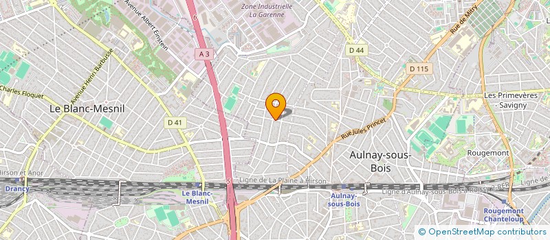 localisation de l'entreprise SCI RICHARD à AULNAY-SOUS-BOIS