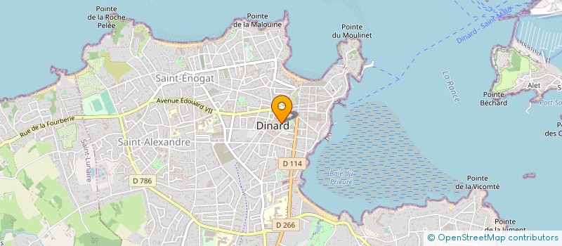 localisation de l'entreprise SCI RICHARD/DELAHAYE  SAINT-LUNAIRE