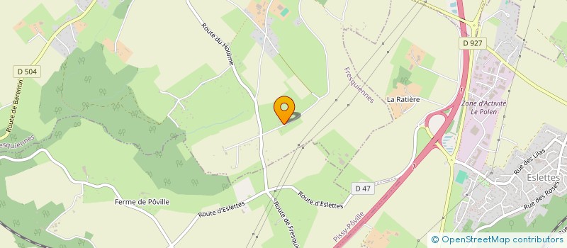 localisation de l'entreprise SCI RICHARD ET MARJORIE  FRESQUIENNES