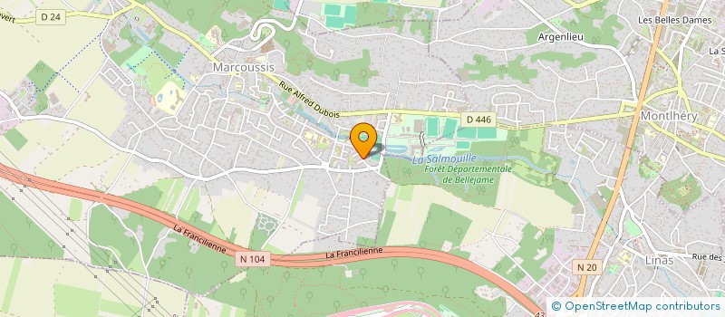 localisation de l'entreprise SCI RICHARD MARCOUSSIS  MARCOUSSIS