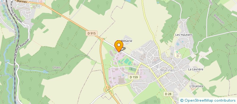 localisation de l'entreprise SCI RICHARDERIE  MARINES