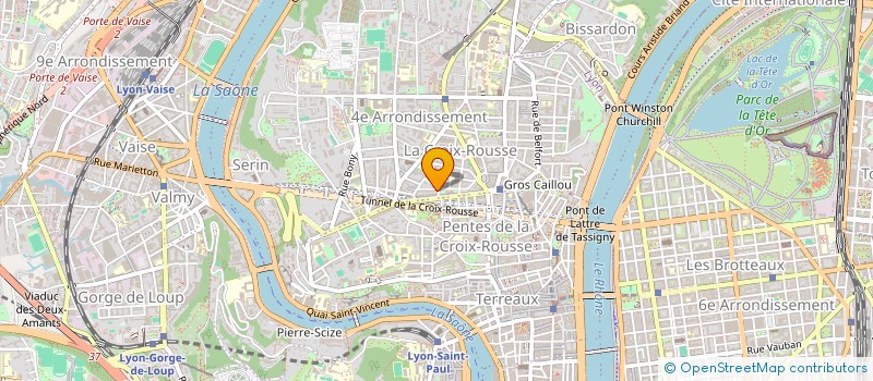 localisation de l'entreprise SCI RICHARDIER BOHE  LYON