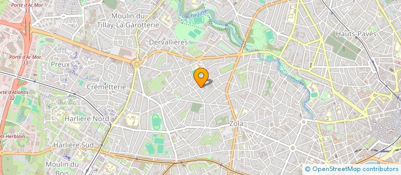 localisation de l'entreprise SCI RICHEBOURG à NANTES