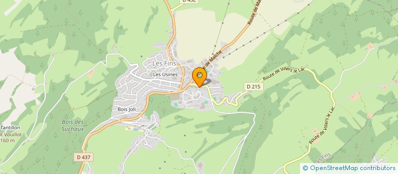 localisation de l'entreprise SCI RICHEBOURG  LES FINS