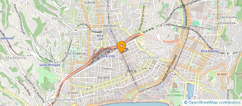 localisation de l'entreprise SCI RICHEKAAR à NICE