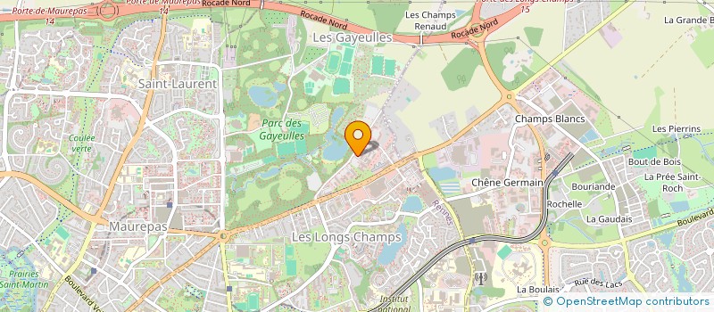 localisation de l'entreprise SCI RICHELIEU 34  RENNES