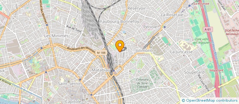 localisation de l'entreprise SCI RICHELIEU à TOULOUSE