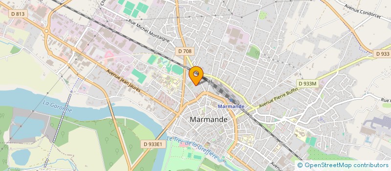 localisation de l'entreprise SCI RICHELIEU  MARMANDE