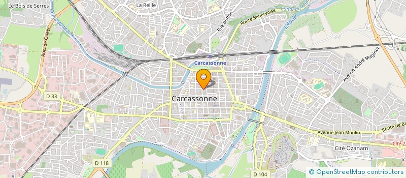 localisation de l'entreprise SCI RICHELIEU à CARCASSONNE