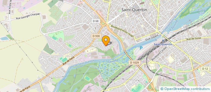 localisation de l'entreprise SCI RICHELIEU à SAINT-QUENTIN