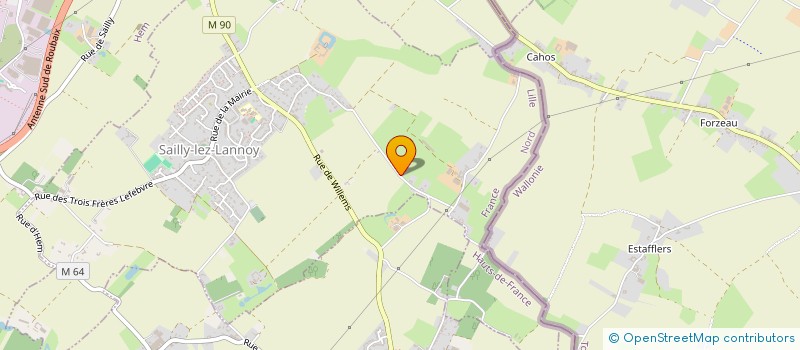 localisation de l'entreprise SCI RICHELIEU  SAILLY-LEZ-LANNOY