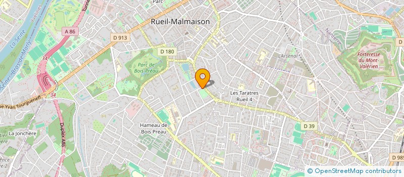 localisation de l'entreprise SCI RICHELIEU ZURICH à RUEIL-MALMAISON
