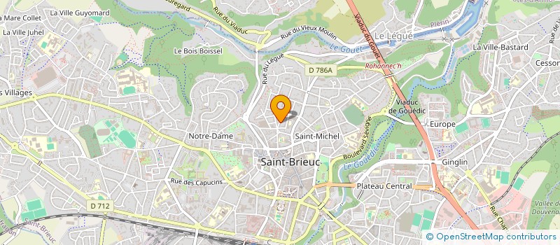 localisation de l'entreprise SCI RICHEMOND à SAINT-BRIEUC